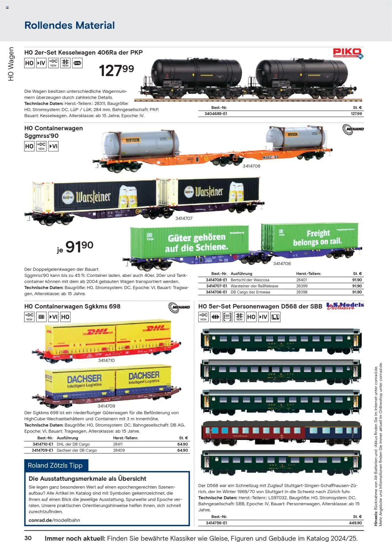 Conrad  Modellbahn Katalog - Seite 32 - gültig ab 25.08.2025