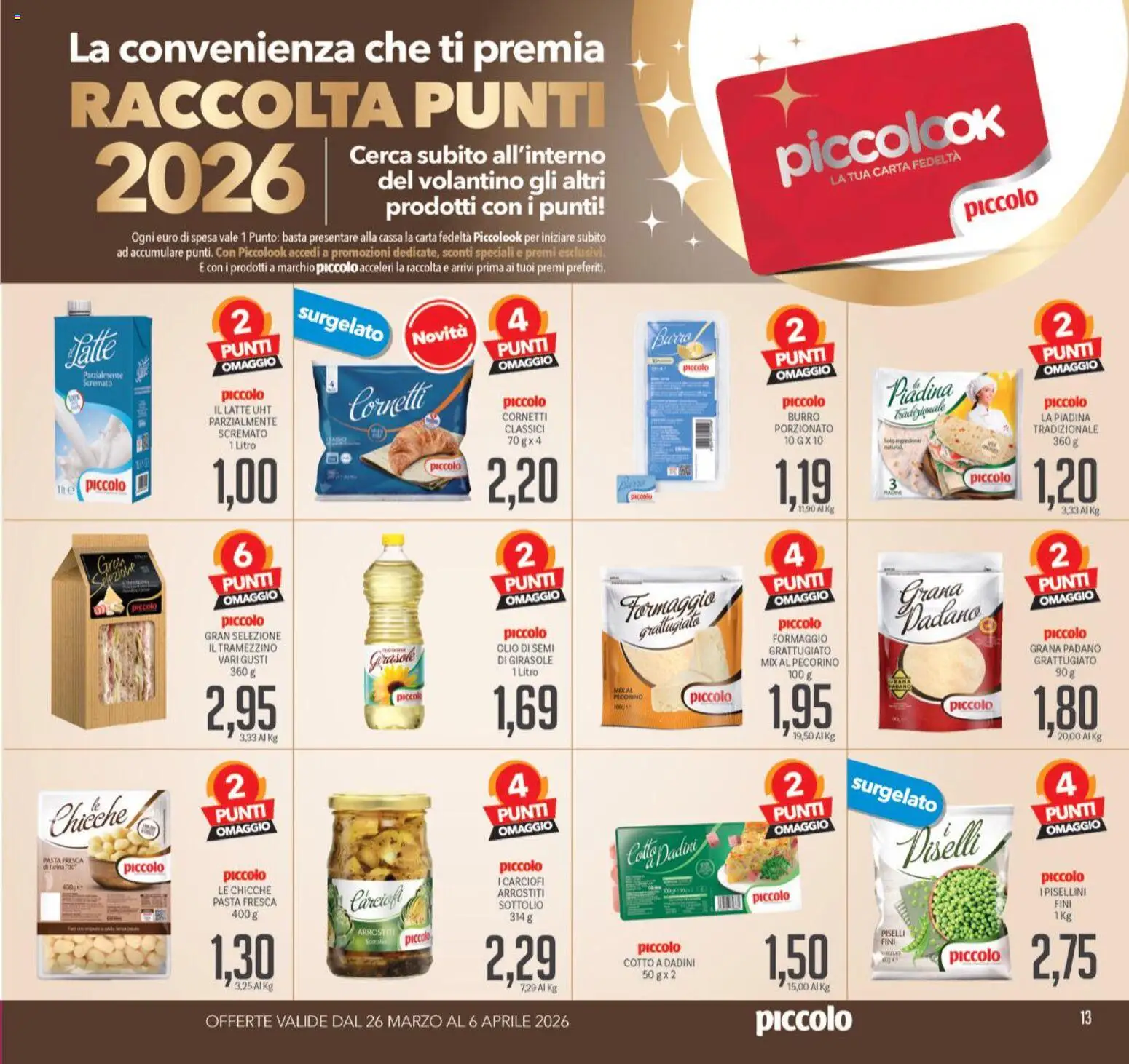 Piccolo volantino - pagina 13 - valido dal 26/03/2026