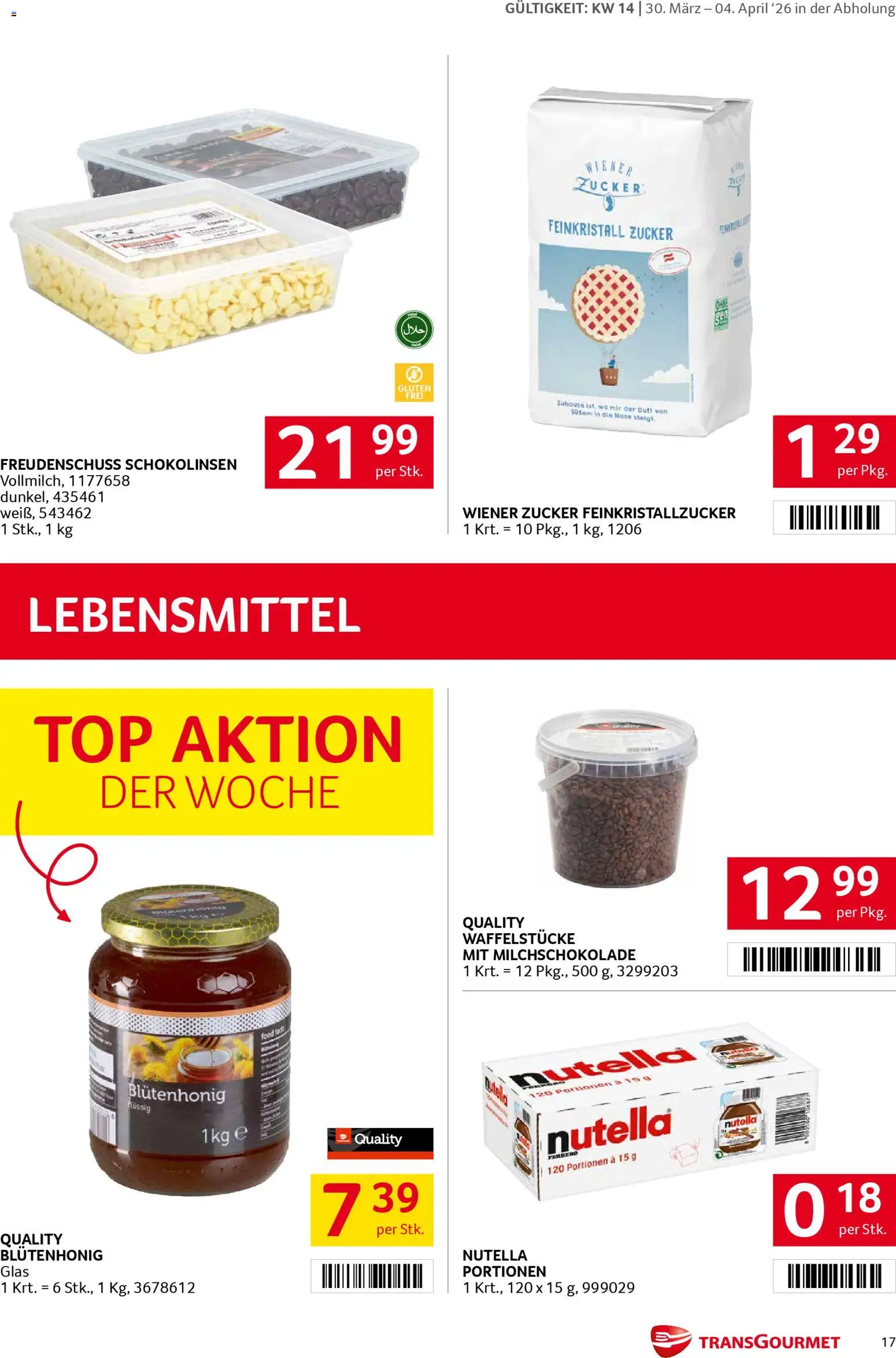 Transgourmet Flugblatt - page 16- valid from 30.03.2026