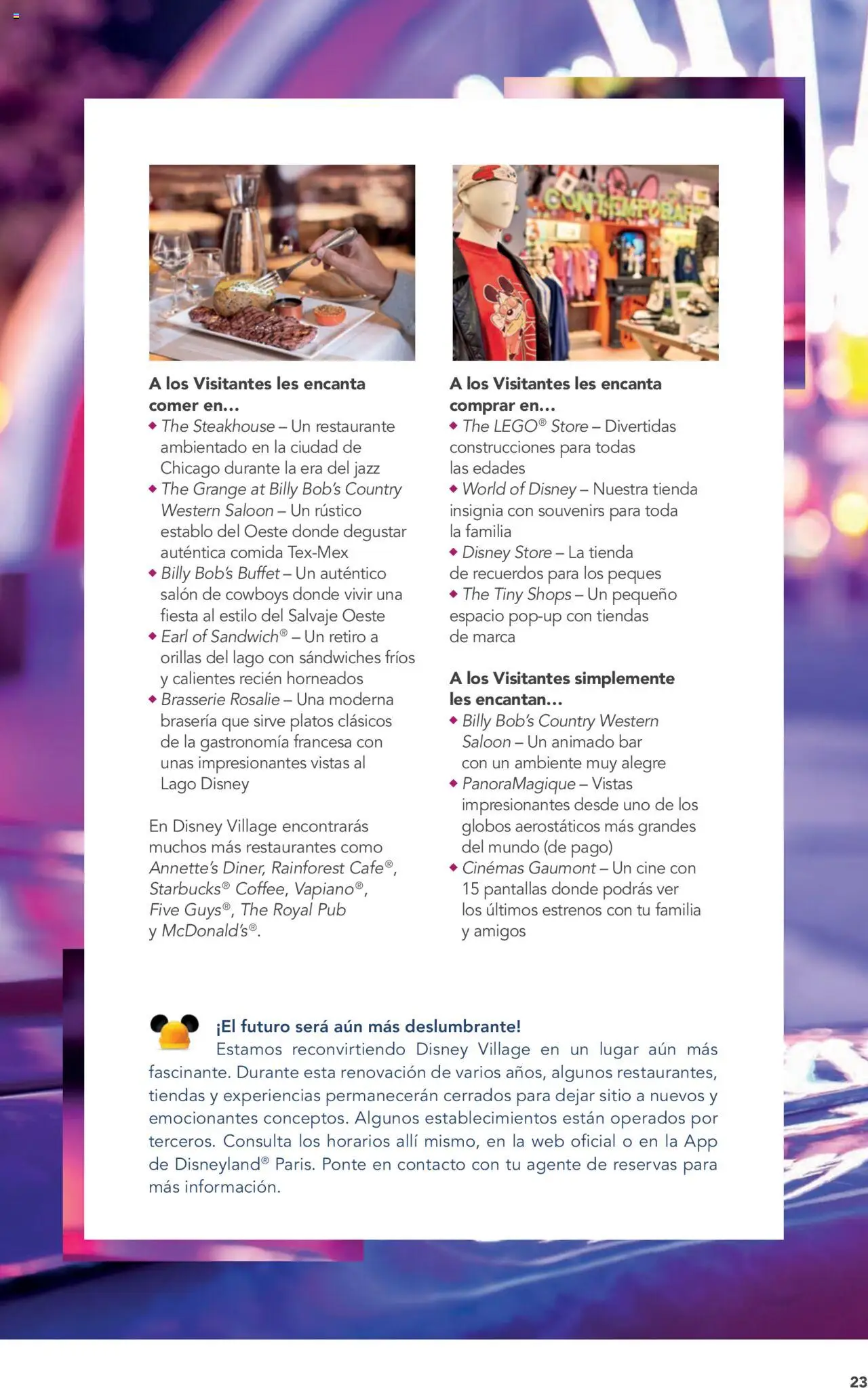 Viajes El Corte Inglés - Disneyland Paris 2025 2026 - Página de 25 - Válido desde 01/04/2025