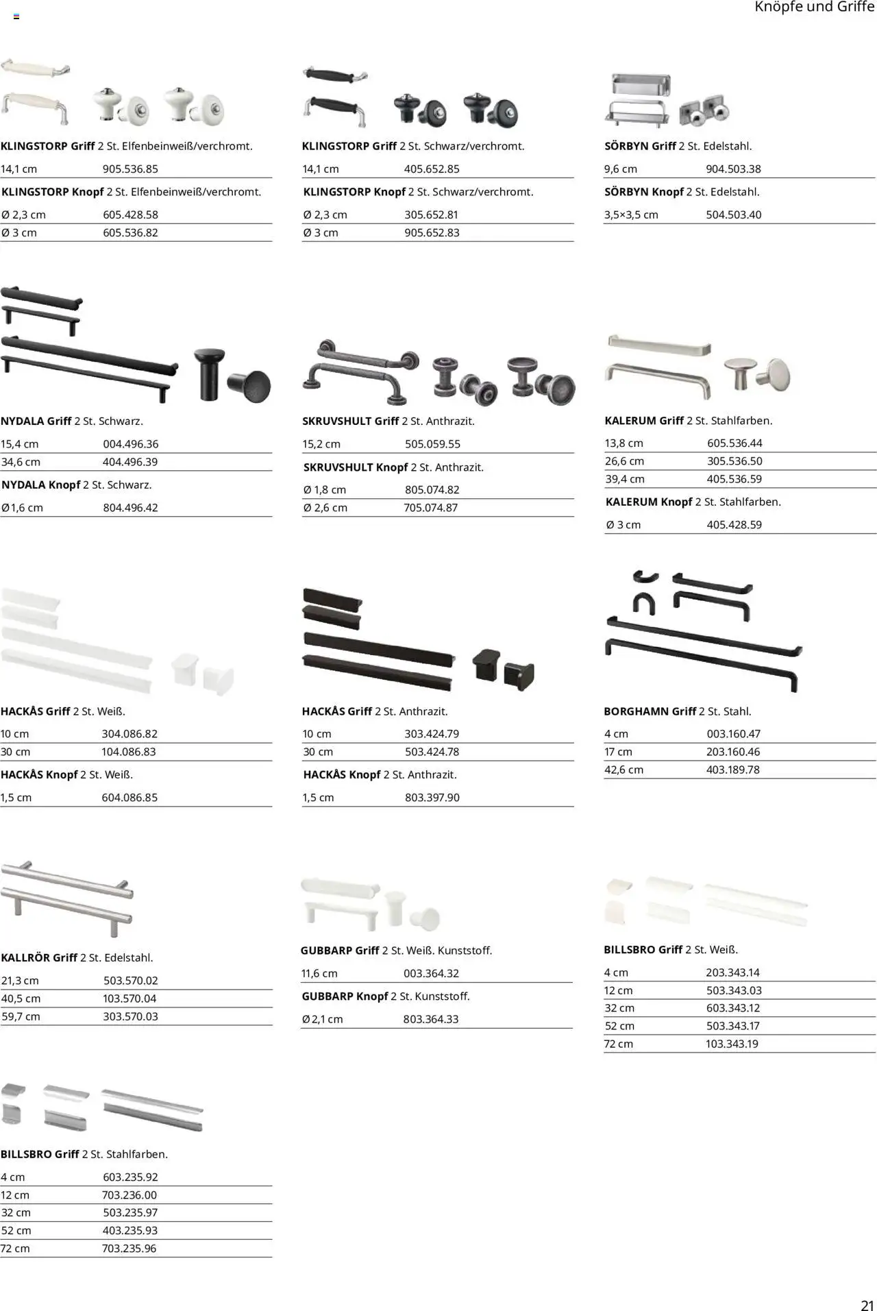 Ikea Hauswirtschaftsraum - Seite 21 - gültig ab 30.09.2025