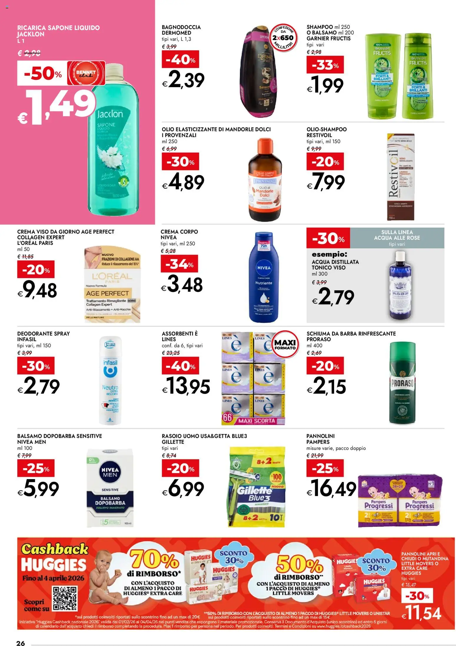 bennet volantino Pasqua - pagina 26 - valido dal 23/03/2026