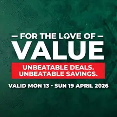 Preview Food Lover's Market Specials valid from 13/04/2026