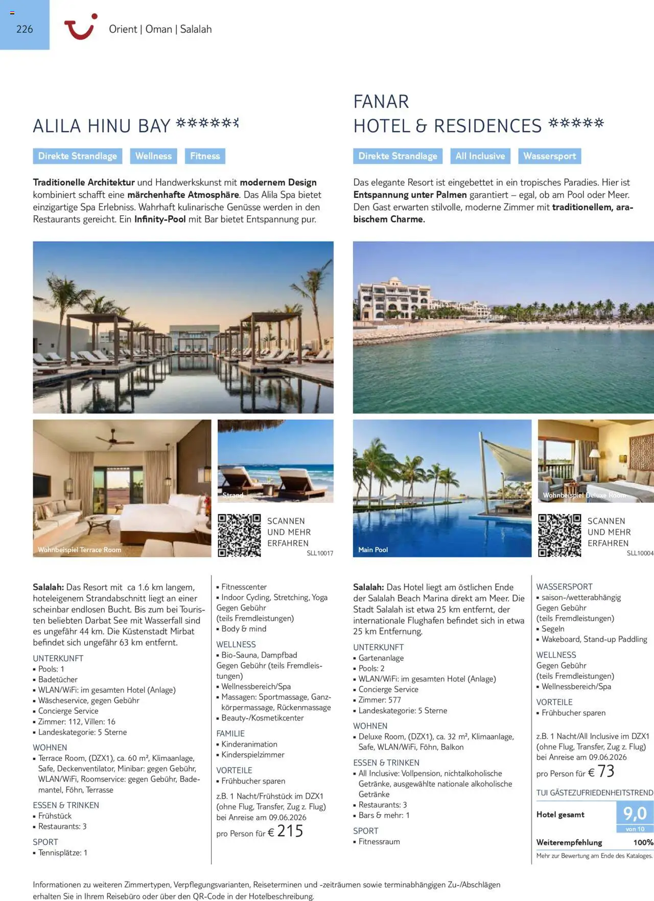 TUI Prospekt  Asien, Afrika, Orient & Indischer Ozean 2025/26 	 - Seite 226 - gültig ab 01.11.2025