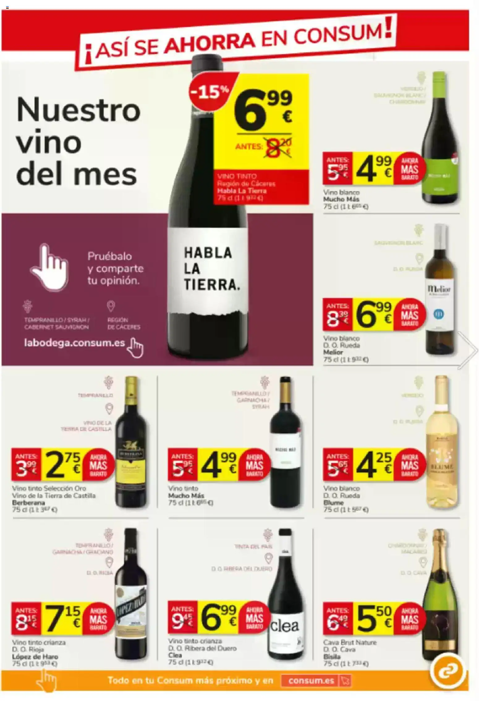 Consum folleto - Página de 13 - Válido desde 26/02/2026