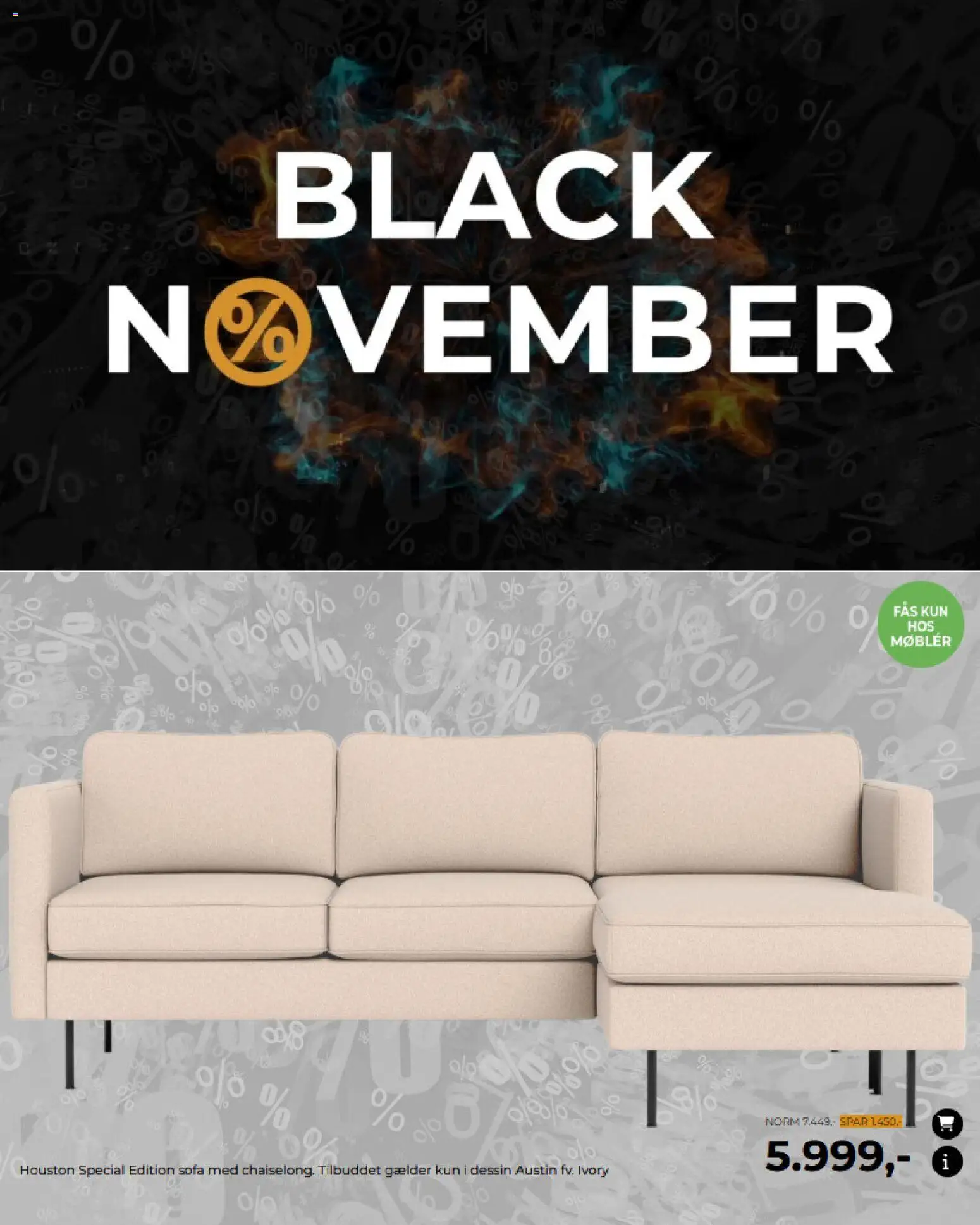 Møblér - Black Friday - side 1- gyldig fra 31/10/2025