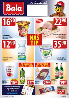 Náhled BALA velký leták + platný od 17.09.2025