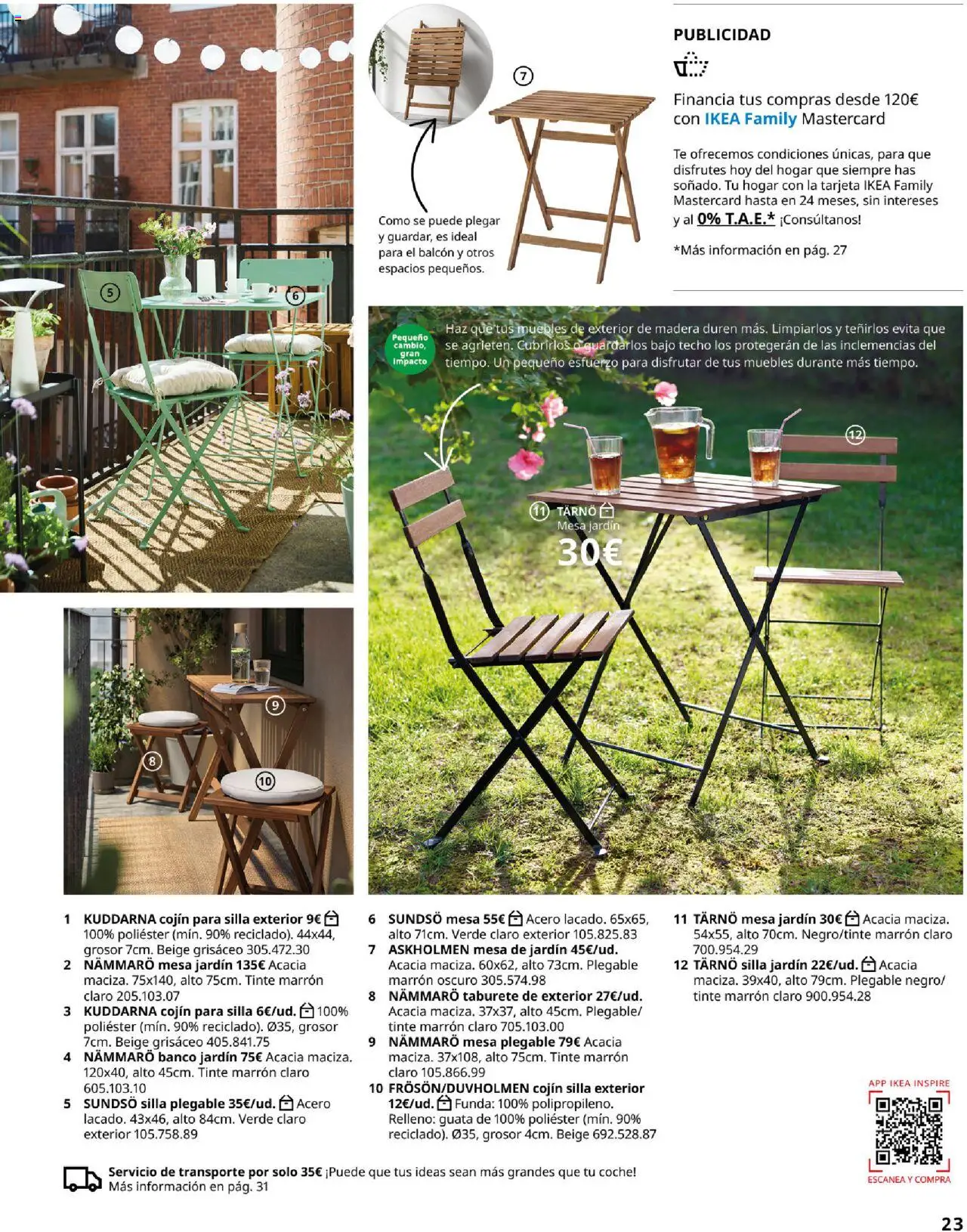 Catálogo IKEA Comedores - Página de 23 - Válido desde 01/09/2025