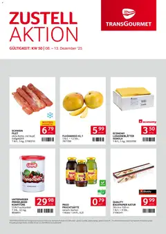 Vorschau Transgourmet Zustellaktion gültig ab 08.12.2025