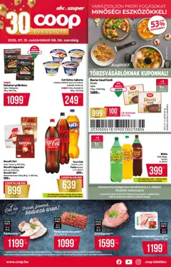 Előnézet COOP Akciós újság érvényes 2025.07.31.-tól