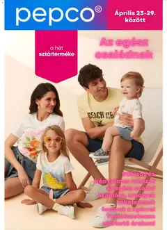 Előnézet Pepco akciós újság érvényes 2026.04.23.-tól