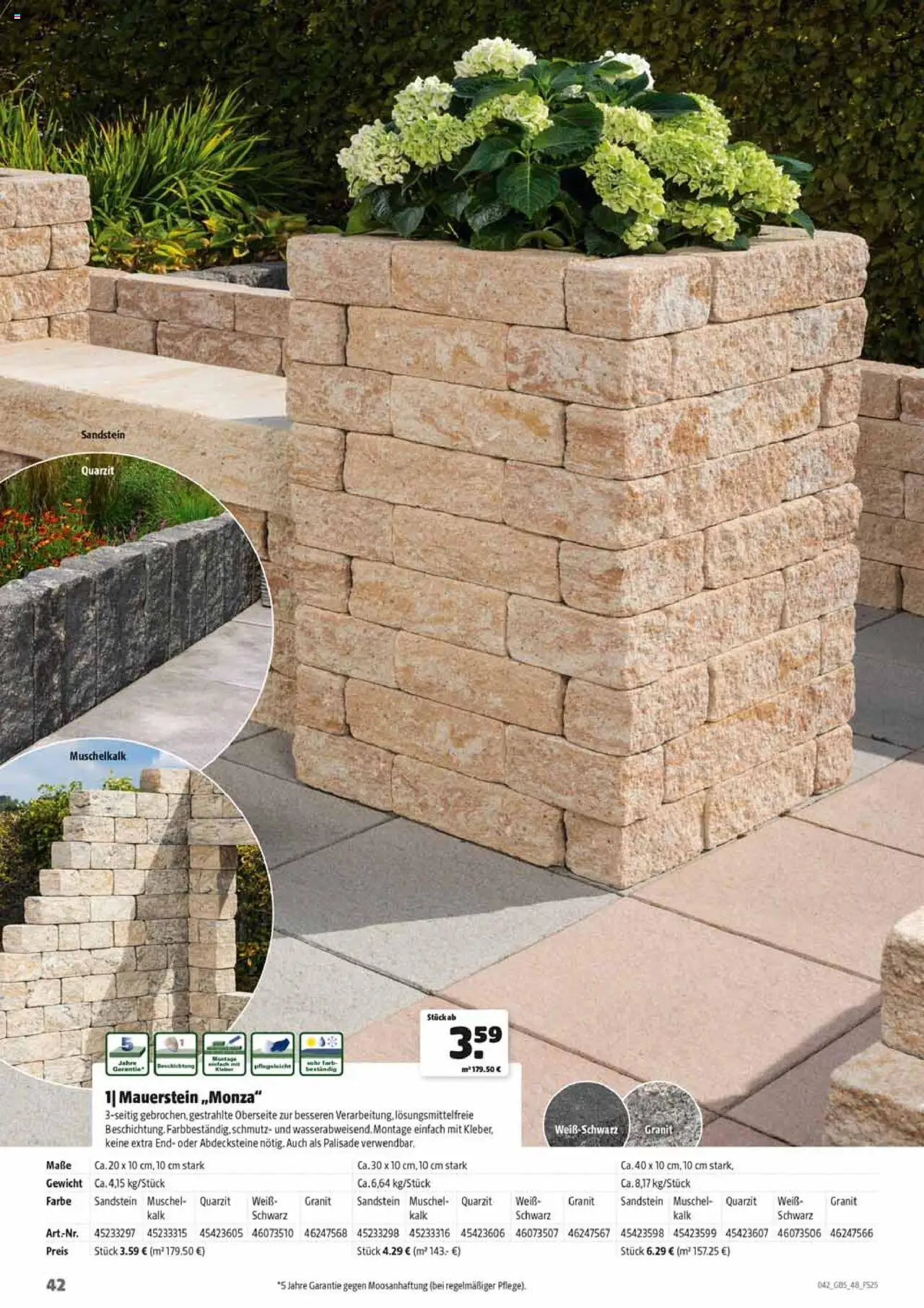 HERKULES Gartenbaustoffe - Seite 42 - gültig ab 15.09.2025