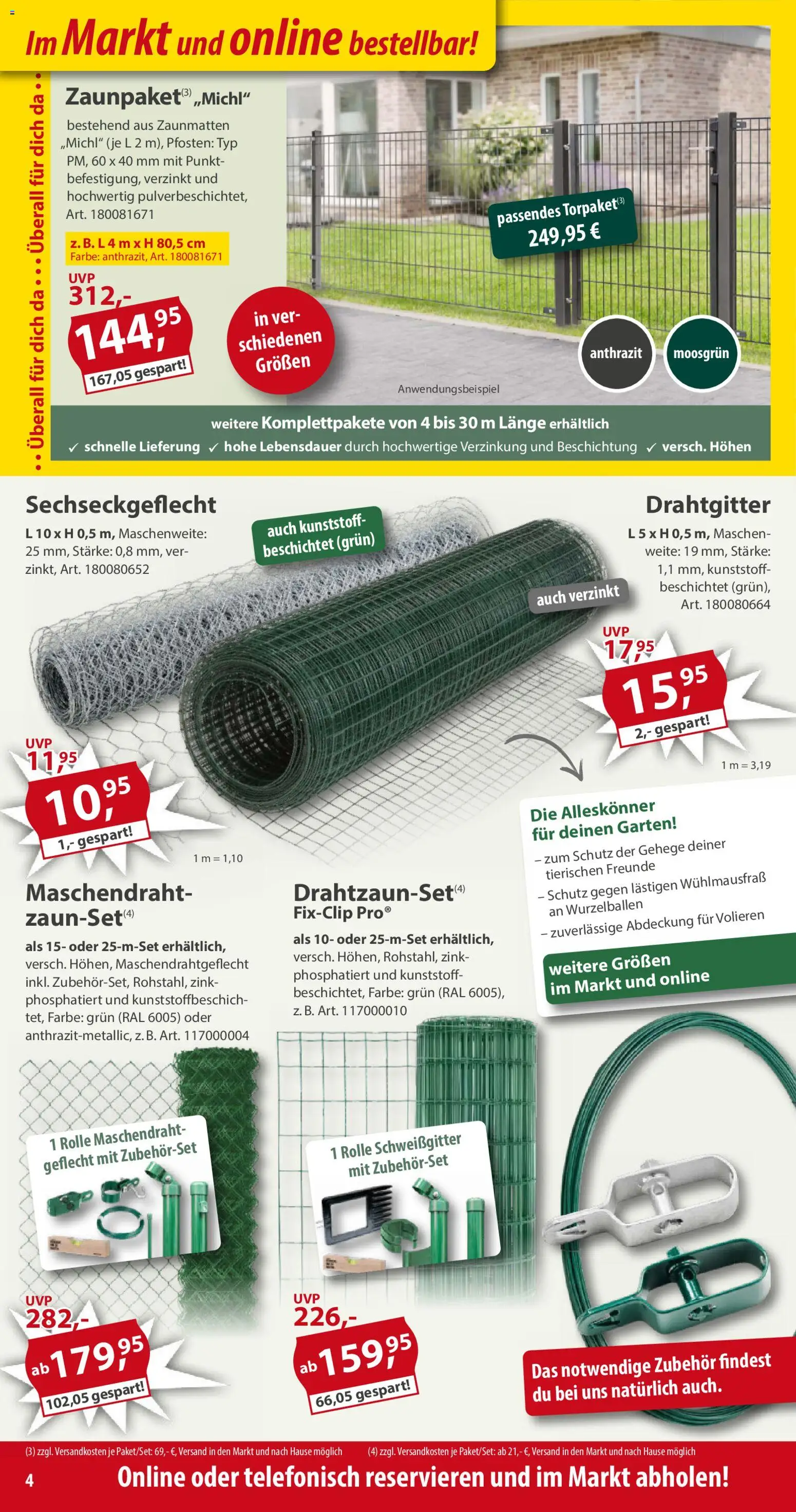 Sonderpreis Baumarkt Prospekt 	 - Seite 4 - gültig ab 25.04.2026