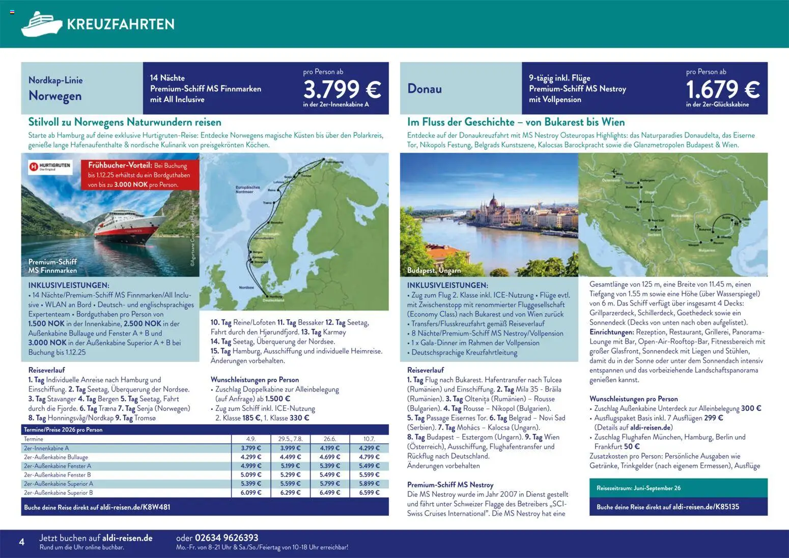 Aldi Reisen Unsere Traumreisen - Seite 4 - gültig ab 01.11.2025