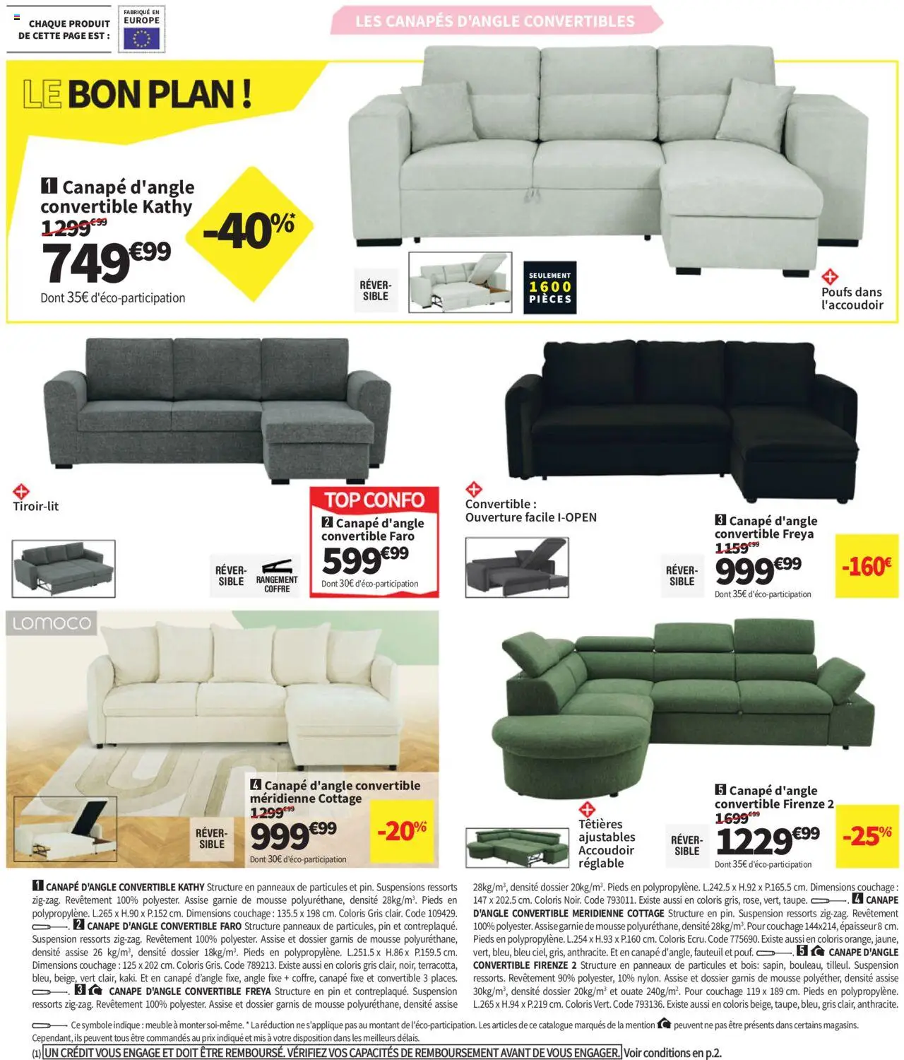 Conforama catalogue - page 18 - valable à partir du 08/07/2025