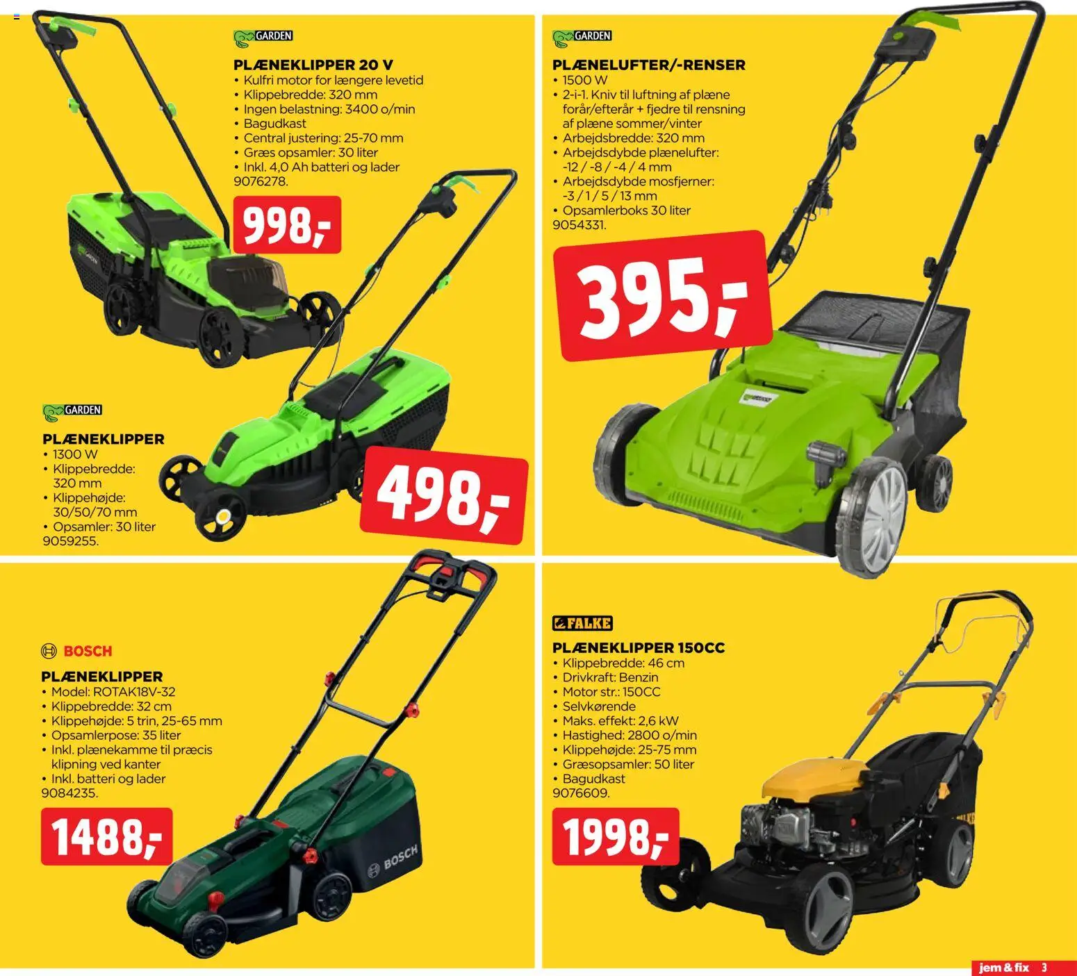 Jem & fix - Tilbudsavis uge 16 - page 3- valid from 12/04/2026