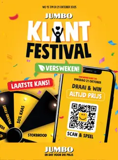JUMBO folder / publicité geldig vanaf 15/10/2025