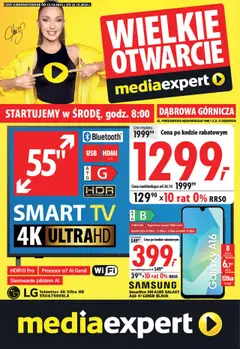 Podgląd Mediaexpert Gazetka - Wielkie otwarcie Dąbrowa Górnicza ważny od 15.10.2025