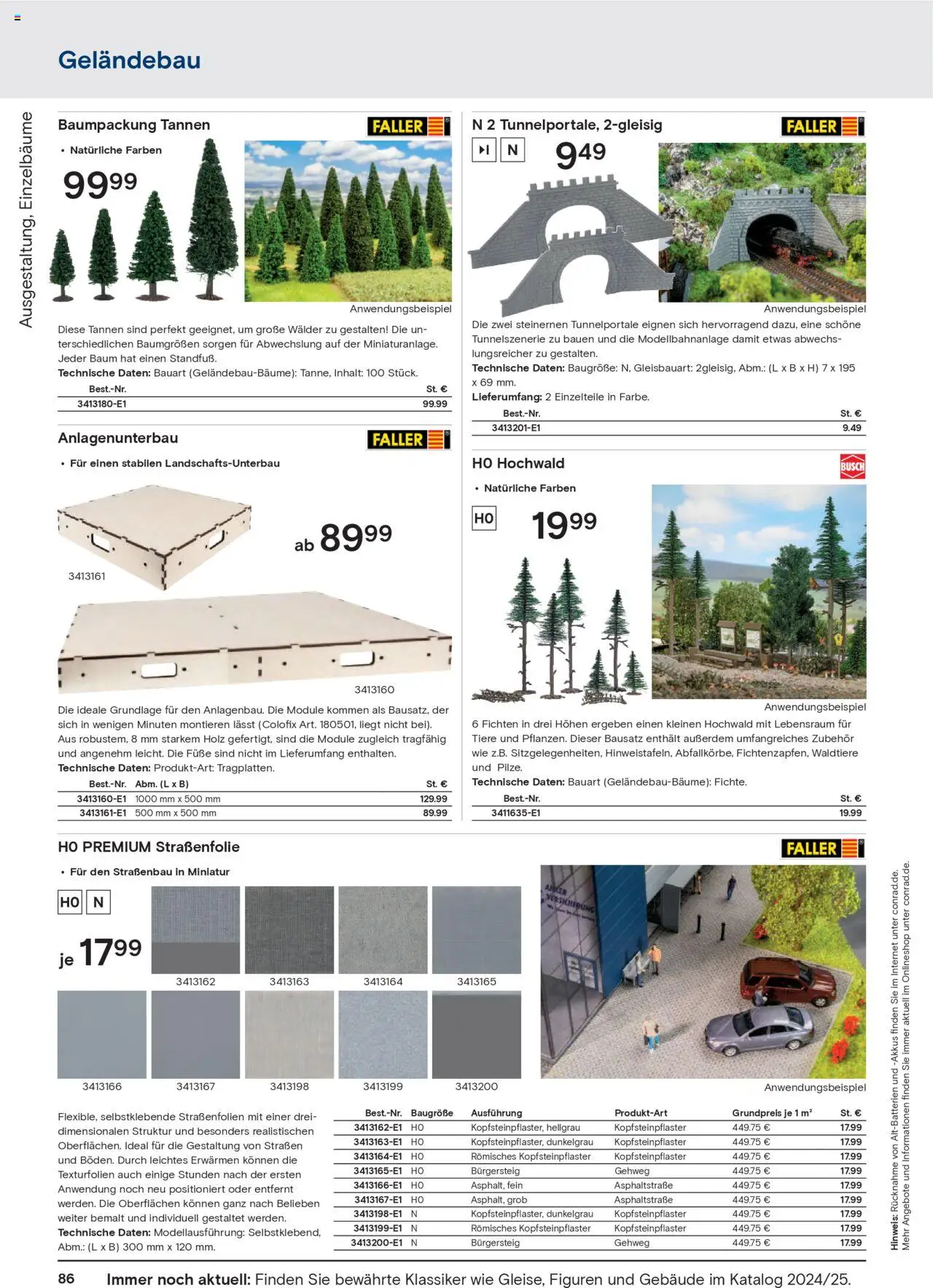 Conrad  Modellbahn Katalog - Seite 88 - gültig ab 25.08.2025