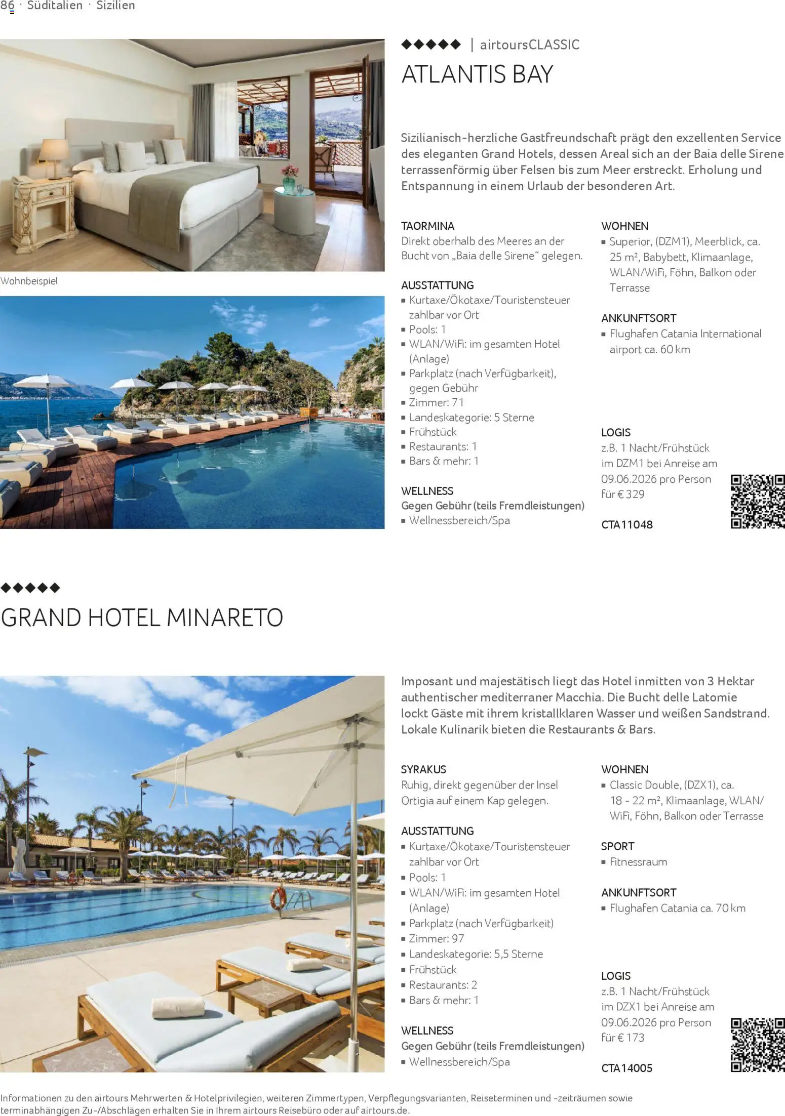 Aida Airtours Erstklassige Europareisen - Seite 86 - gültig ab 30.10.2025