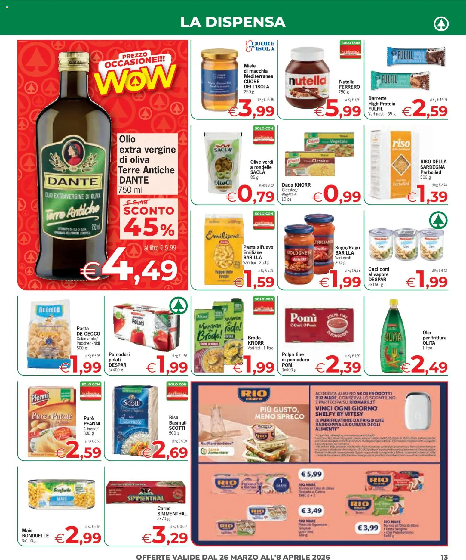 Eurospar volantino - pagina 13 - valido dal 26/03/2026
