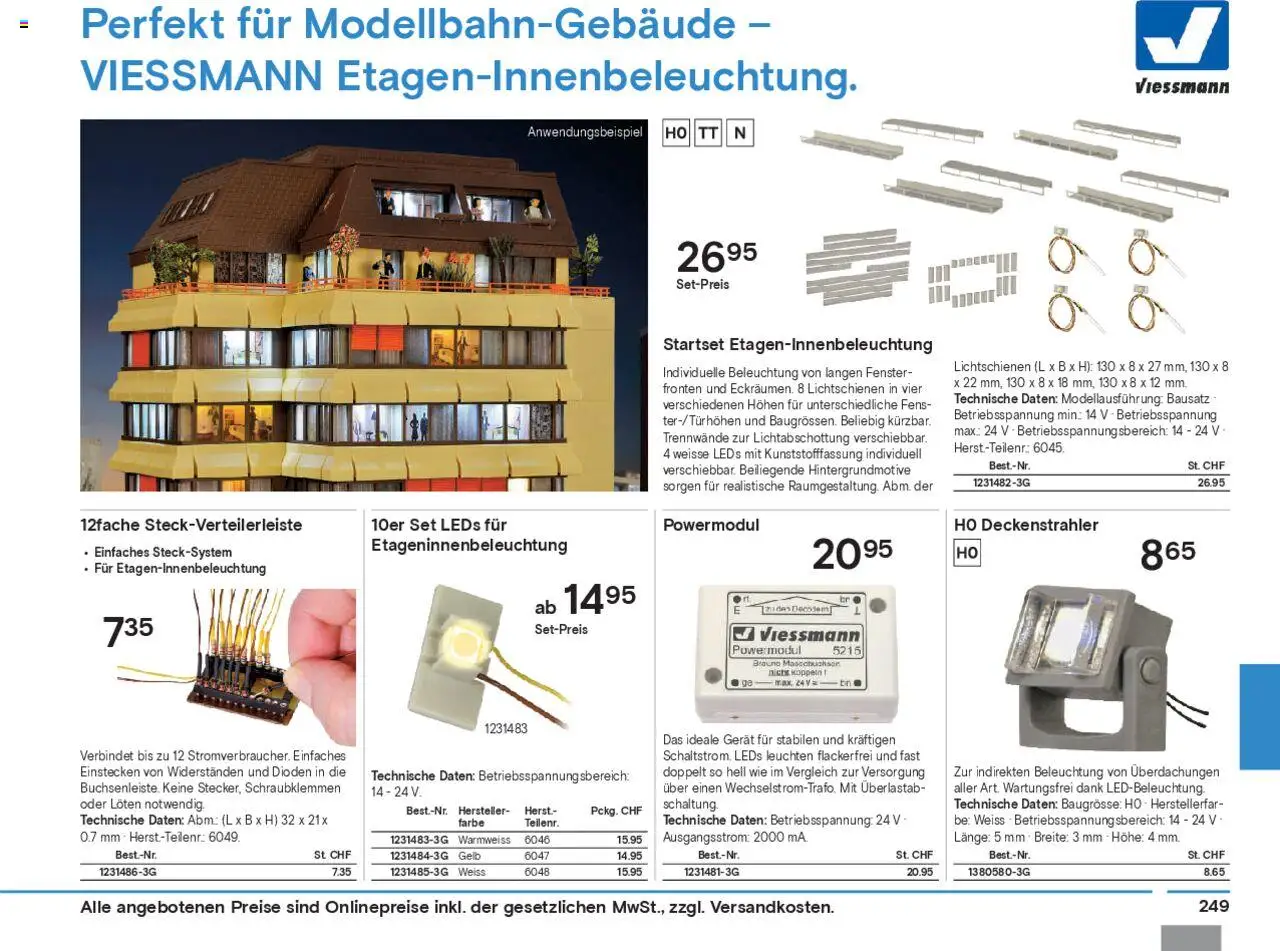 Conrad Modellbahn Katalog 2024/25 - Seite 251- gültig ab 04.09.2024