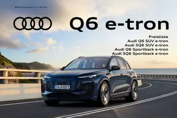 Vorschau Audi Prospekt 	 gültig ab 28.10.2025