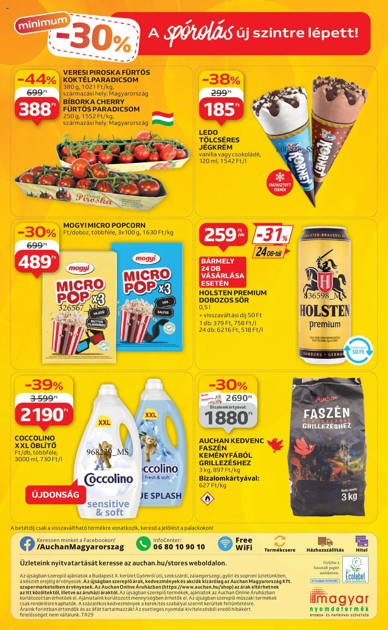 Auchan - Akciós újság Szupermarket - 12oldal - érvényes 2025.07.17.-tól