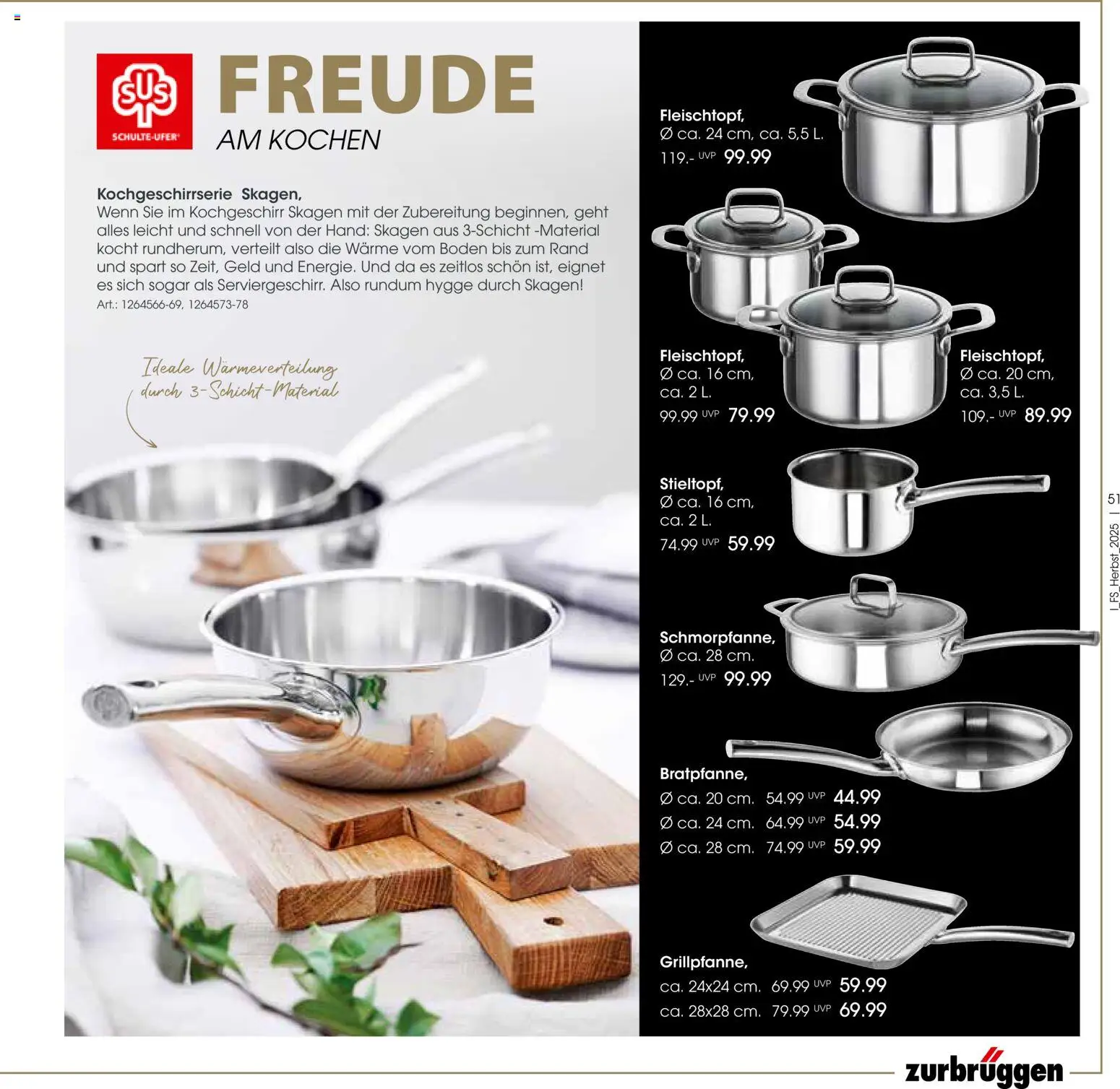 Zurbrüggen Trend-Journal Herbst - Seite 51 - gültig ab 21.10.2025