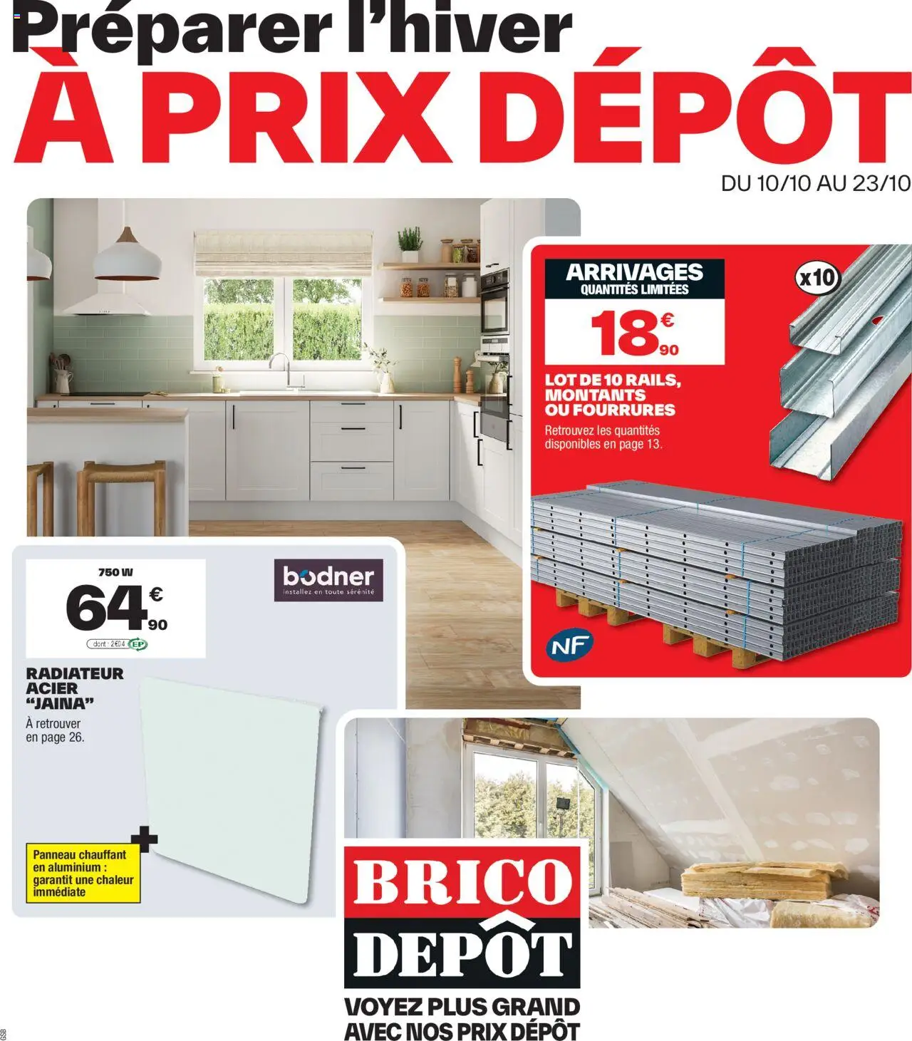 Brico Dépôt catalogue - page 1 - valable à partir du 09/10/2025
