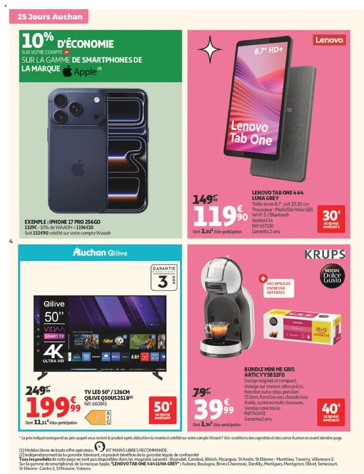 Auchan folder / publicité - page 6- valid from 08/04/2026