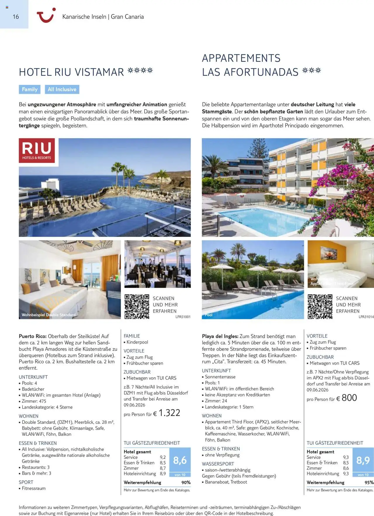 TUI Prospekt Kanaren, Kapverden & Senegal 2025/26	  - Seite 16 - gültig ab 01.11.2025