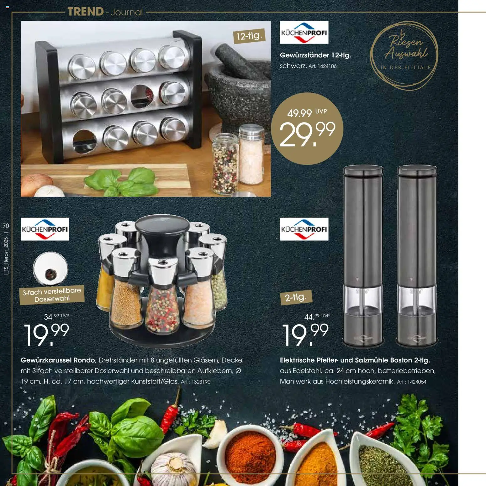 Zurbrüggen Trend-Journal Herbst - Seite 70 - gültig ab 21.10.2025