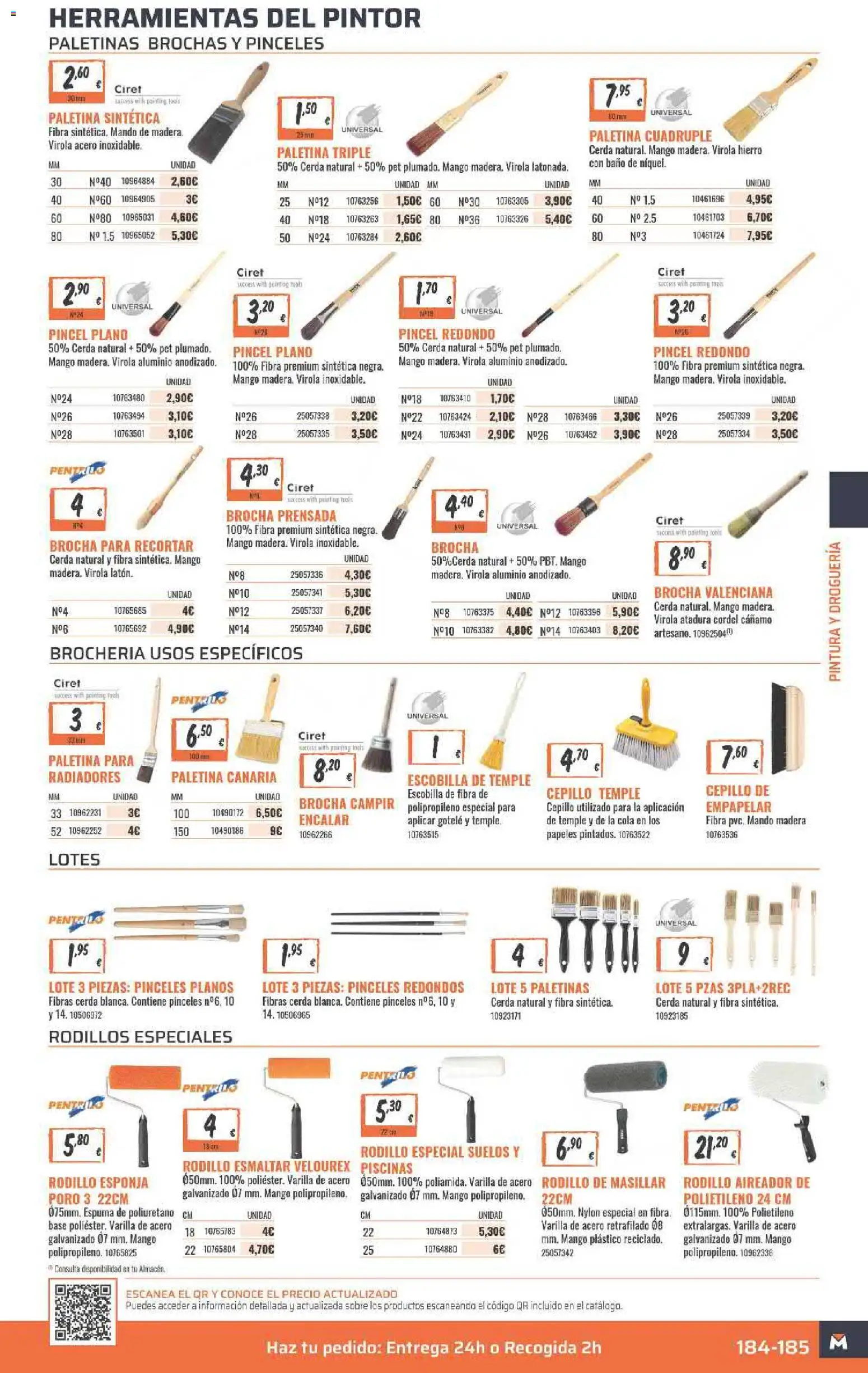 Obramat folleto - Página de 185 - Válido desde 23/03/2026