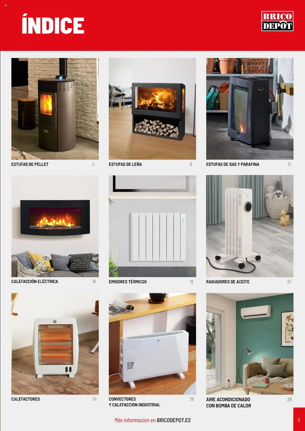 Brico Depôt - Catálogo Calefacción - Página de 3 - Válido desde 21/10/2025