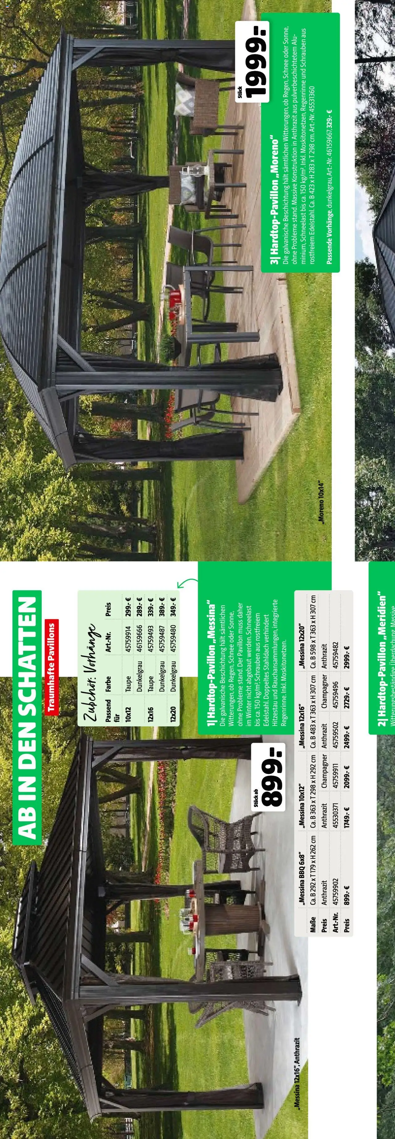 Hagebau Katalog Gartengestaltung - Seite 184 - gültig ab 01.03.2025