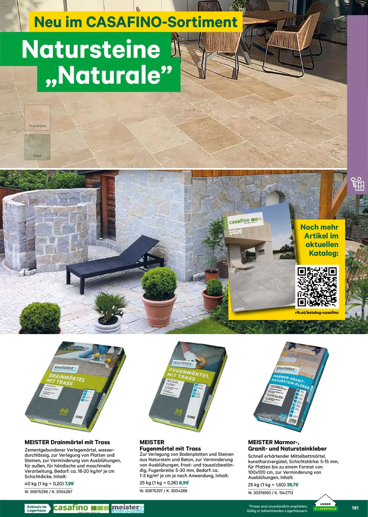 Lagerhaus  Garten und Freizeit Katalog 2026 - page 181- valid from 22.02.2026