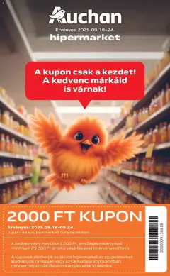 Előnézet Auchan Akciós újság érvényes 2025.09.18.-tól