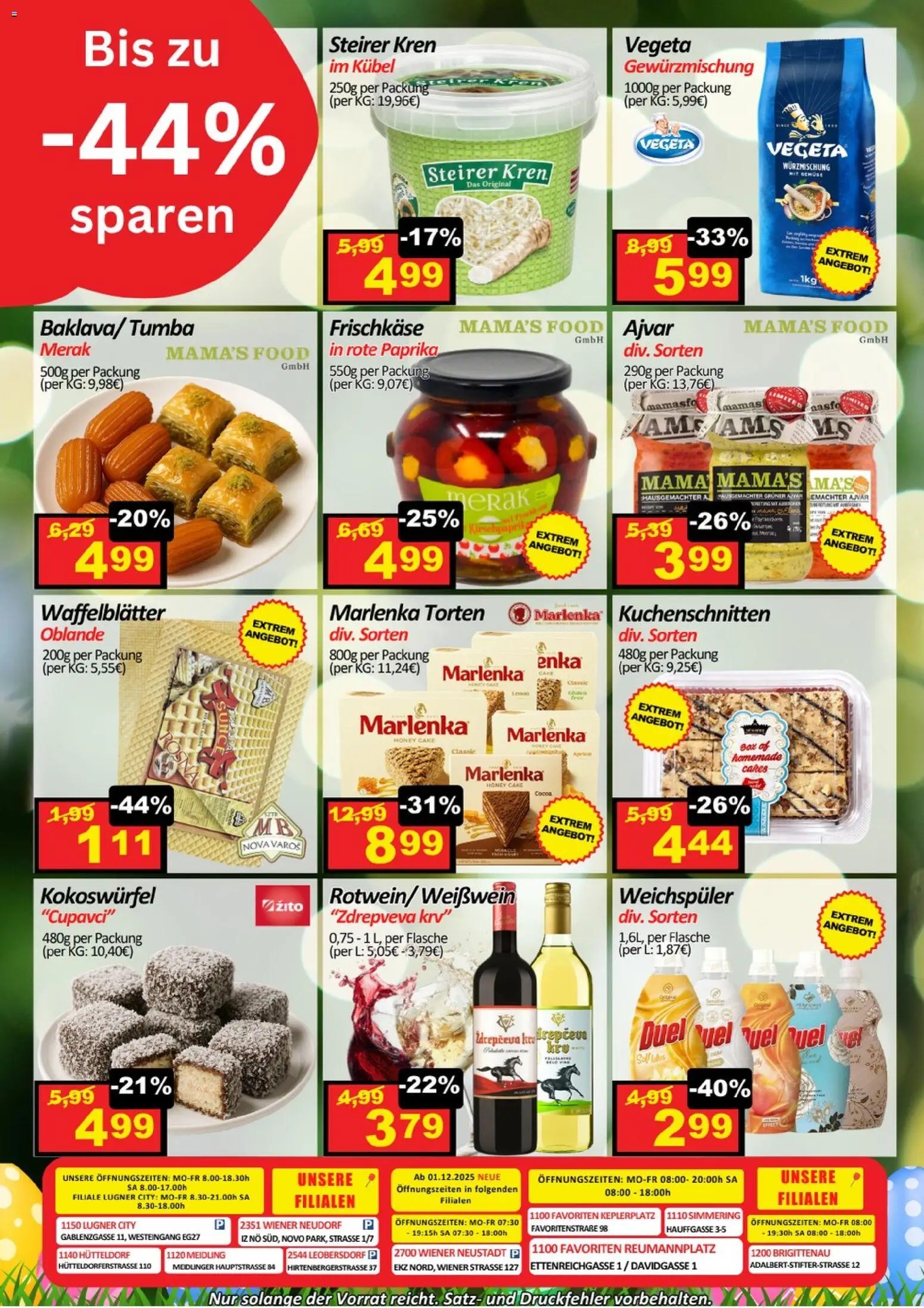 Wurstico Abholmarkt Flugblatt - page 4- valid from 26.03.2026