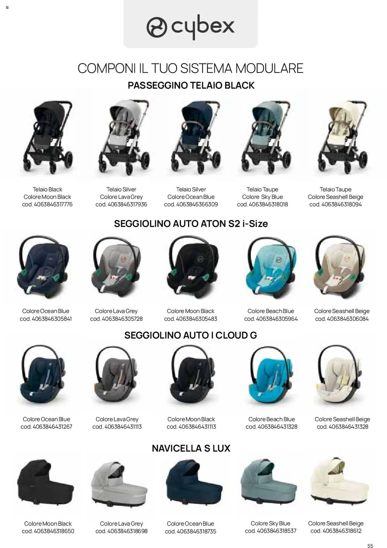 Catalogo Il Sistema Modulare Prenatal	 - pagina 50 - valido dal 01/01/2025