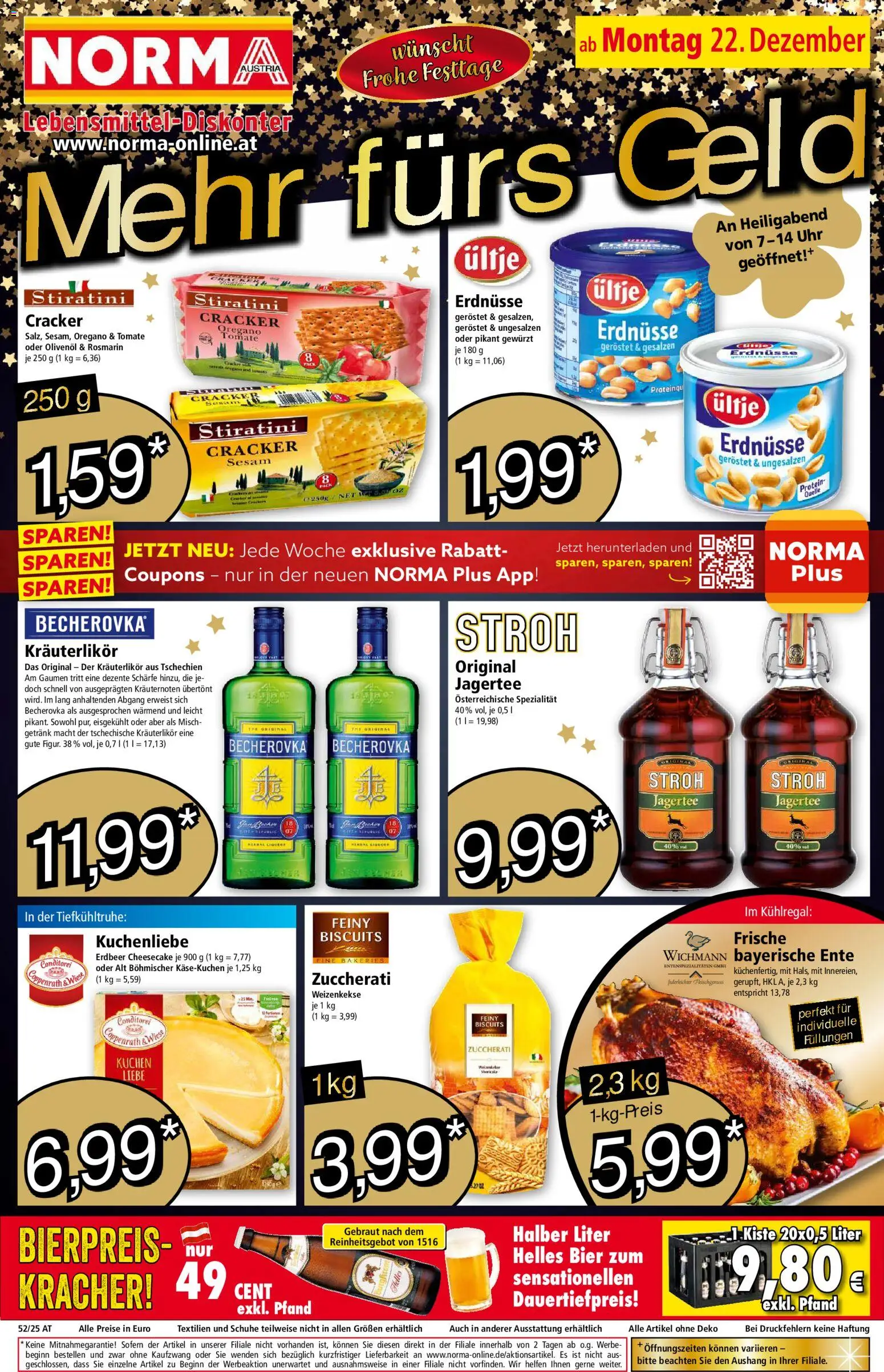 Norma Flugblatt - Seite 1- gültig ab 22.12.2025
