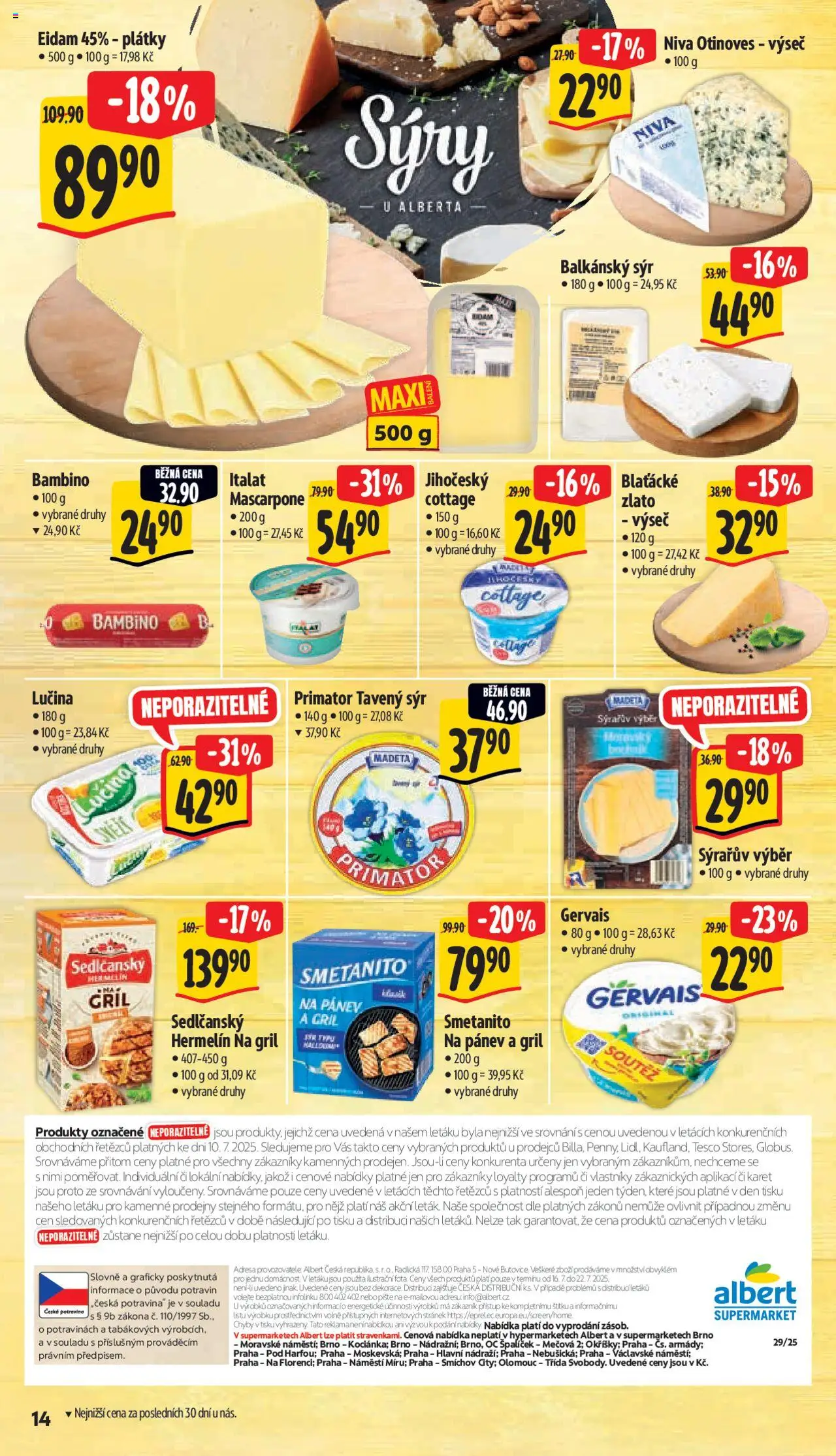 Albert leták - Supermarket - strana 23- platný od 16.07.2025