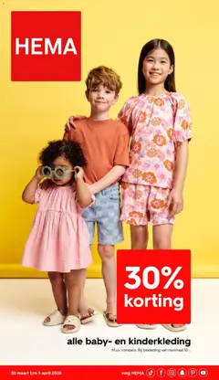 Hema folder geldig vanaf 30-03-2026