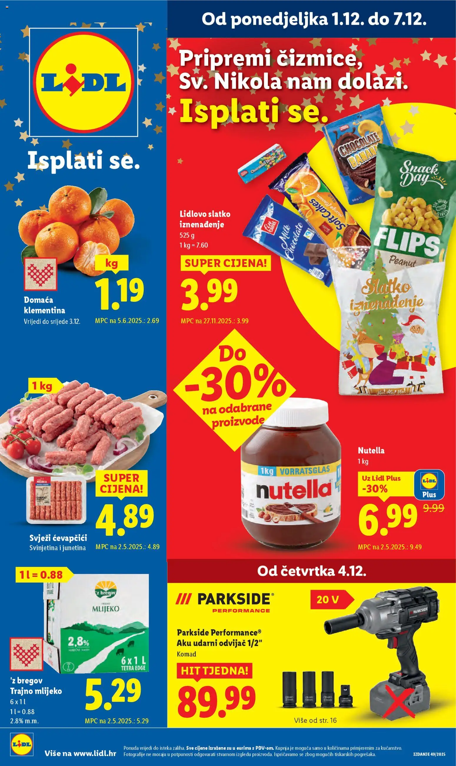 Katalog Lidl - stranica 1- važeći od 01.12.2025