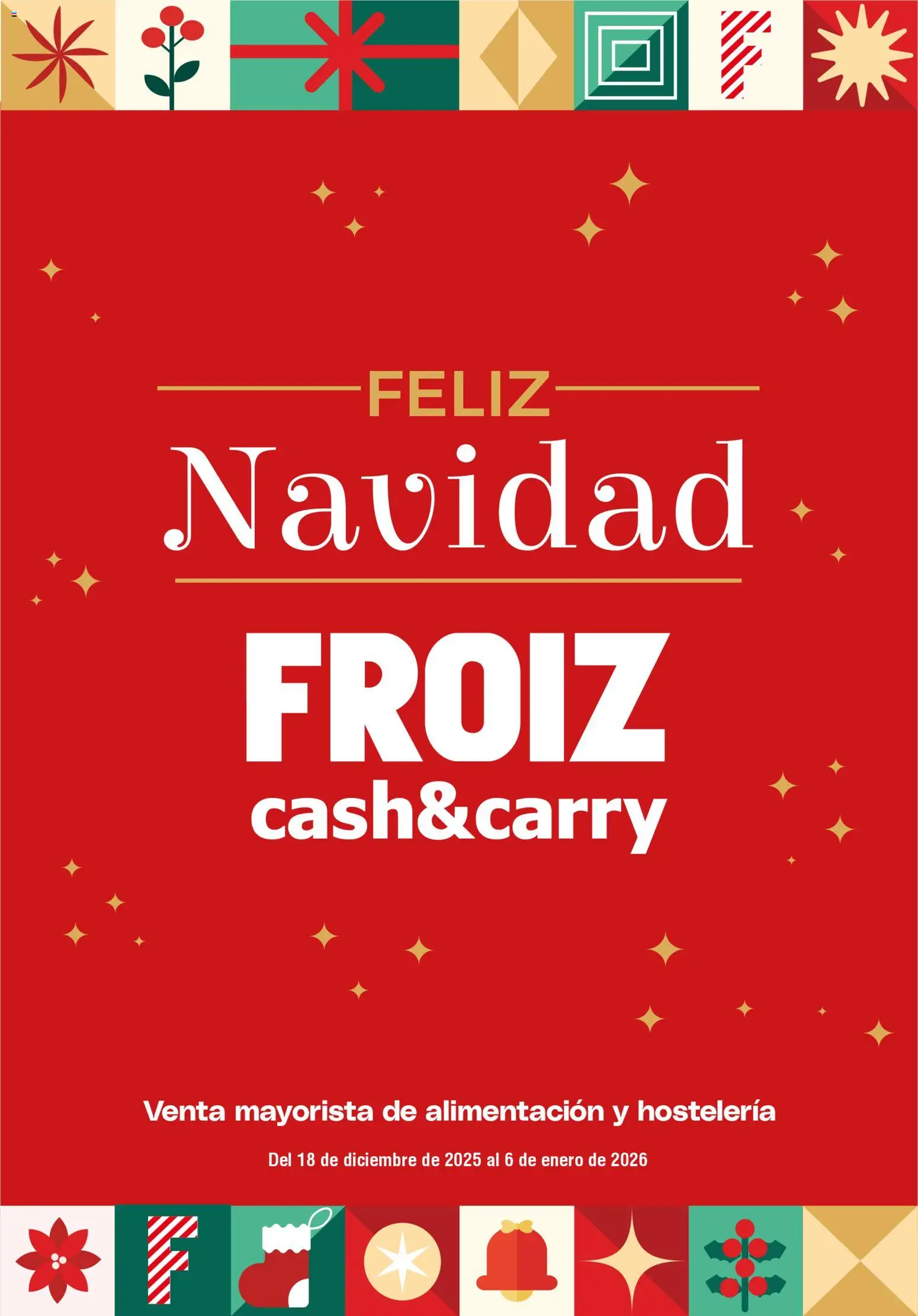 Froiz - Folleto Cash - Página de 1 - Válido desde 18/12/2025
