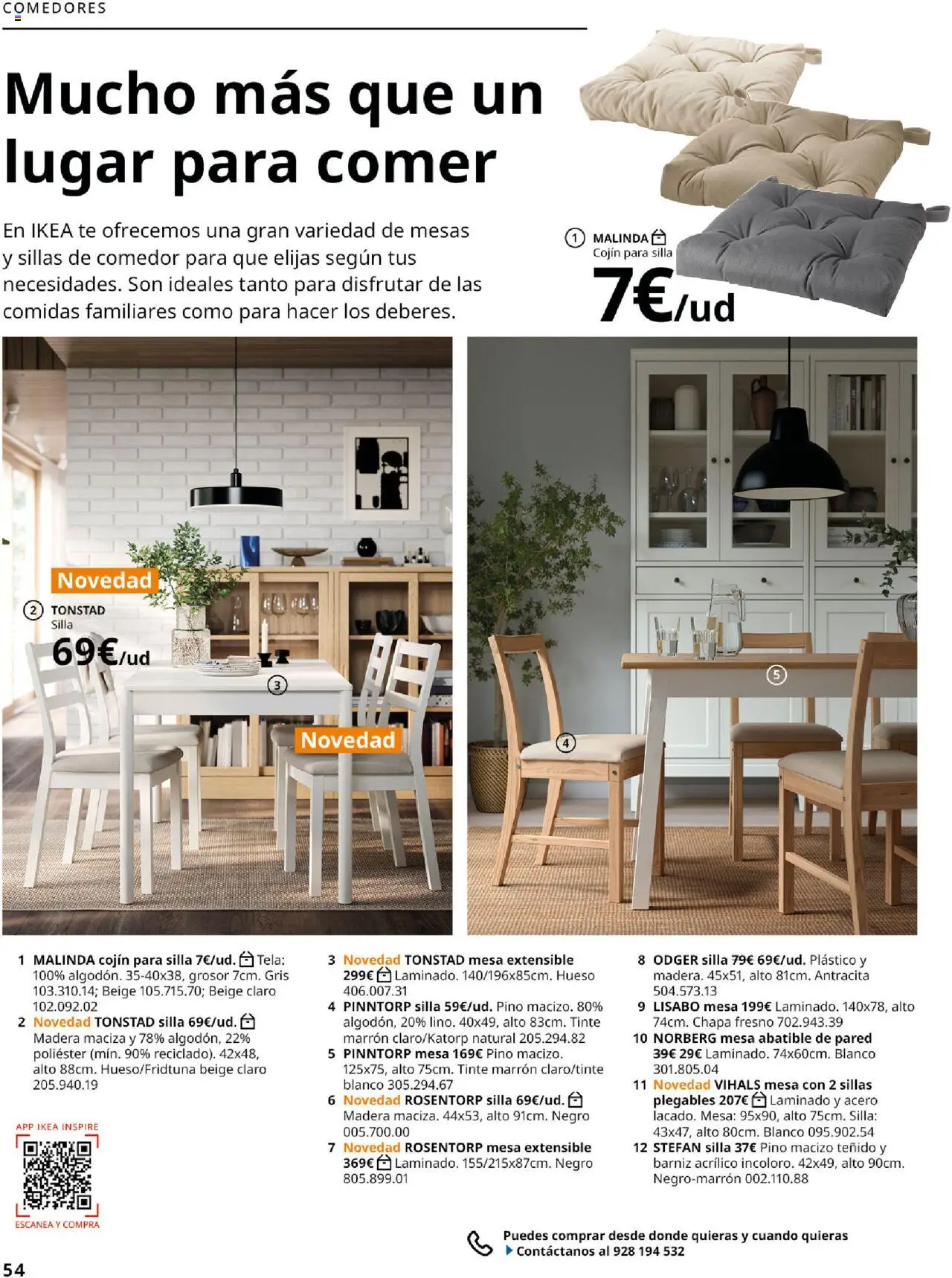 Catálogo IKEA Salones - Página de 54 - Válido desde 01/09/2025