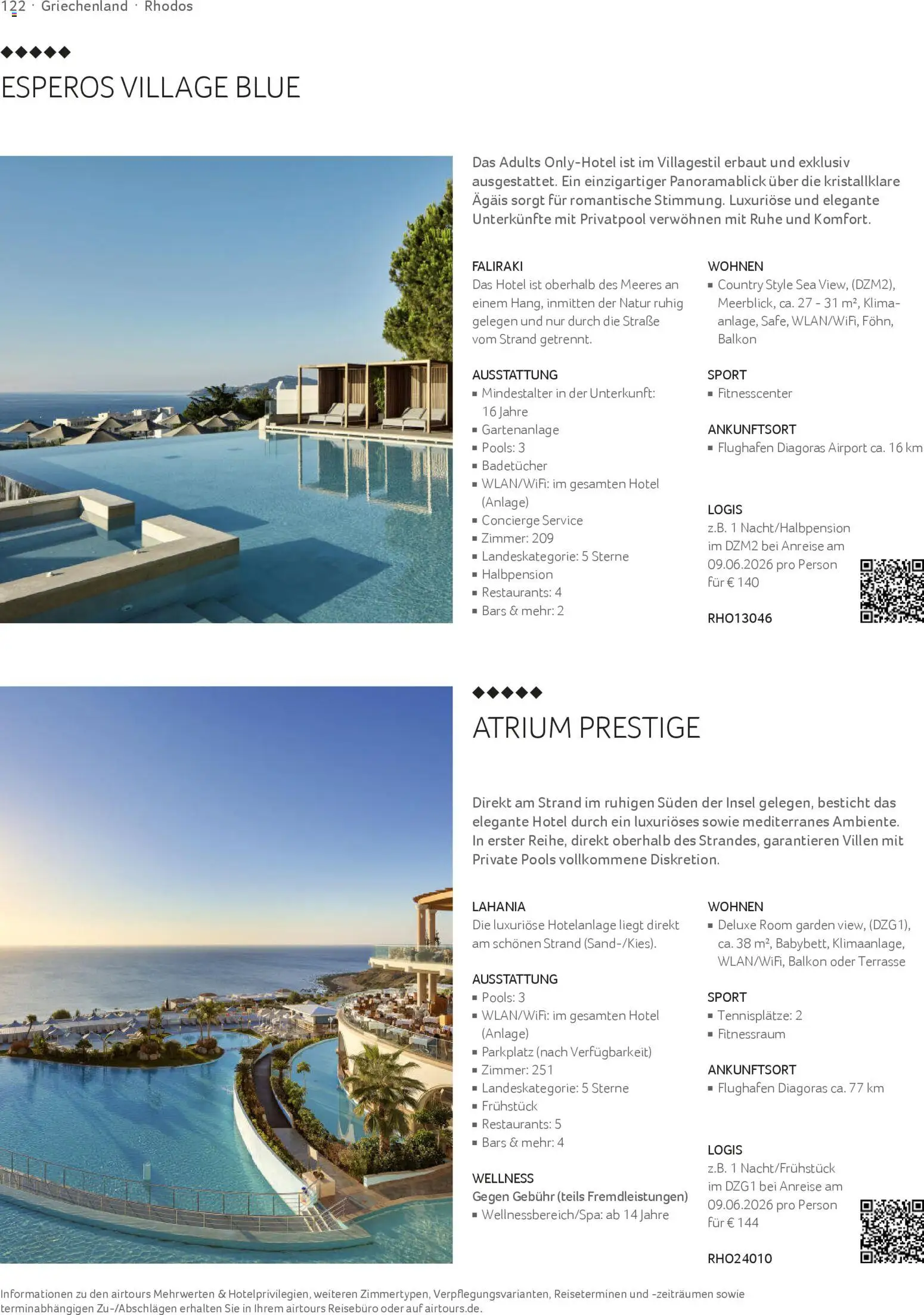 Aida Airtours Erstklassige Europareisen - Seite 122 - gültig ab 30.10.2025