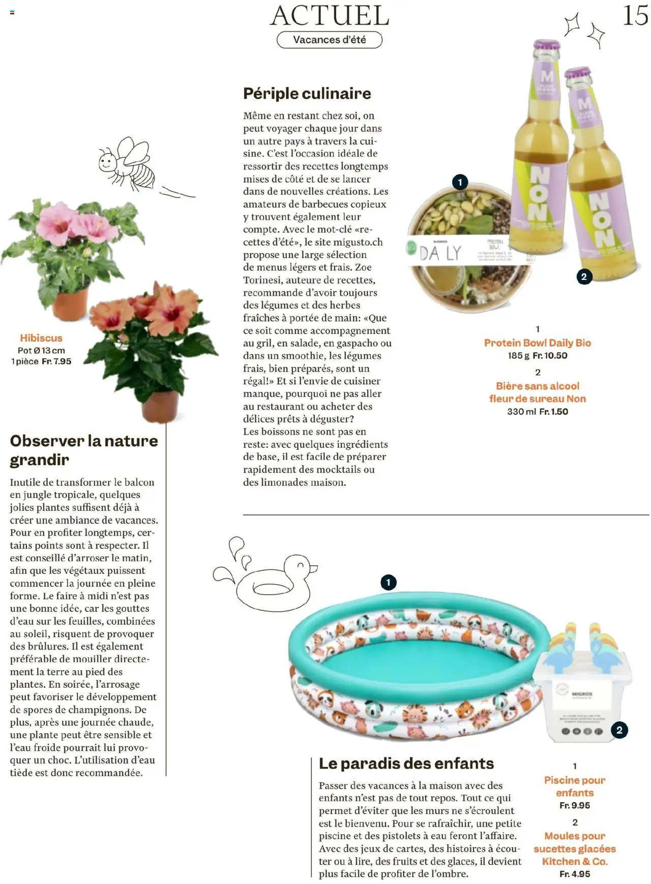 Migros Magazin FR - Seite 15- gültig ab 15.07.2025