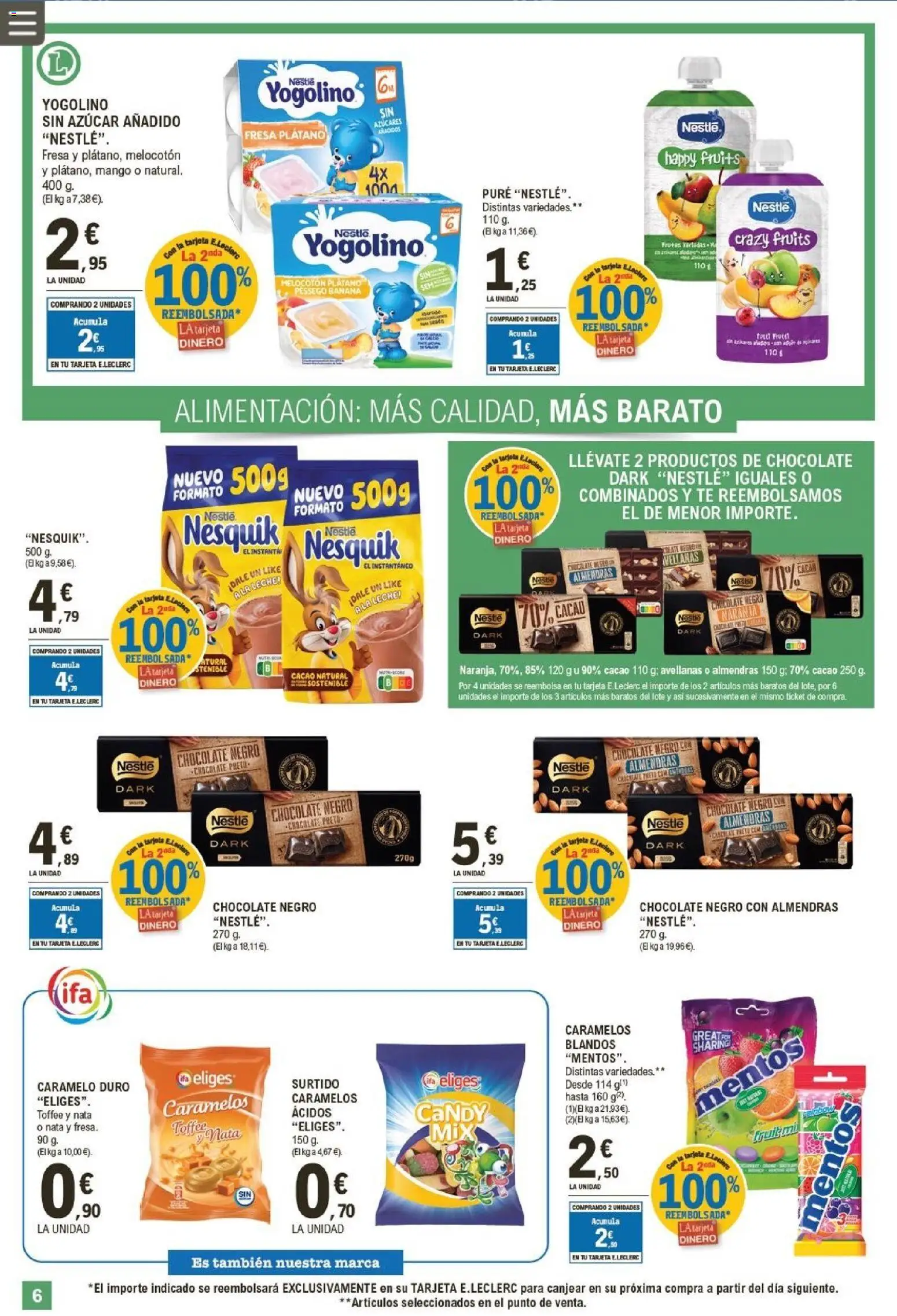 E.Leclerc folleto - Página de 6 - Válido desde 25/02/2026