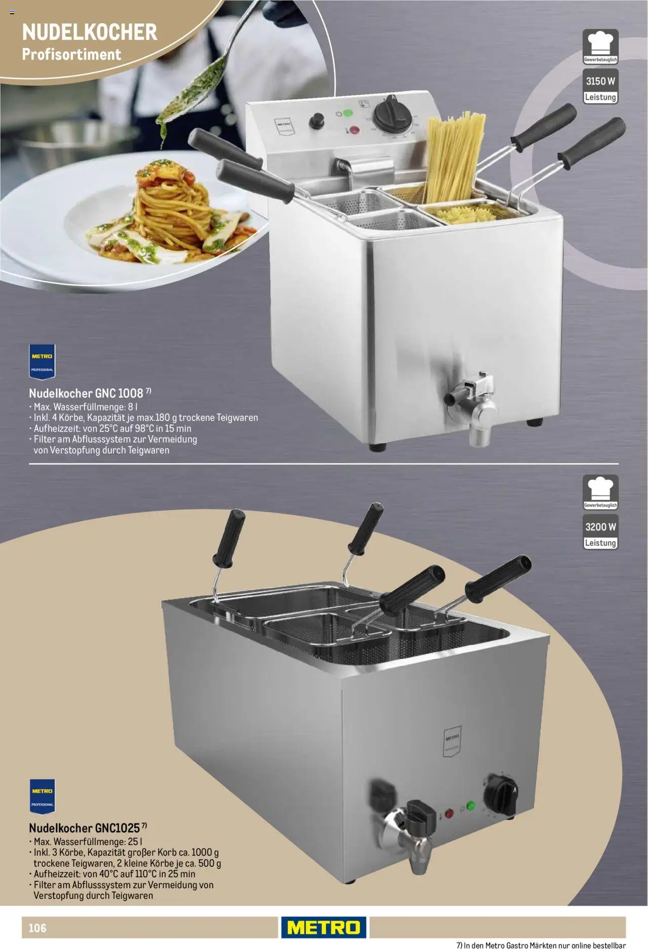 Metro Non Food Sortiment - Seite 106 - gültig ab 01.10.2025